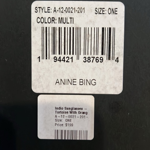 Annie Bing sunglasses. In the BOX brand new! Retail $199. Indio tortoise. Xmas! - Picture 9 of 9